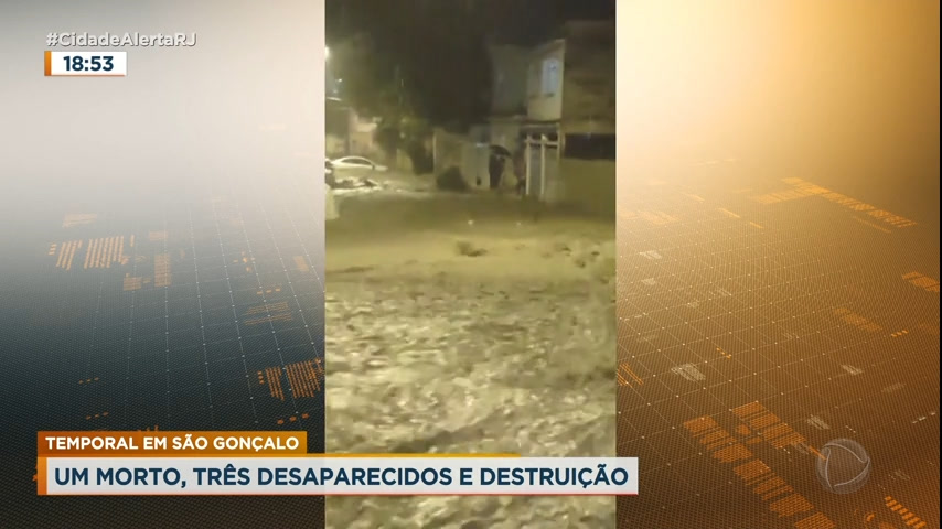 Vídeo: Corpo de Bombeiros registra 50 ocorrências após temporal no RJ