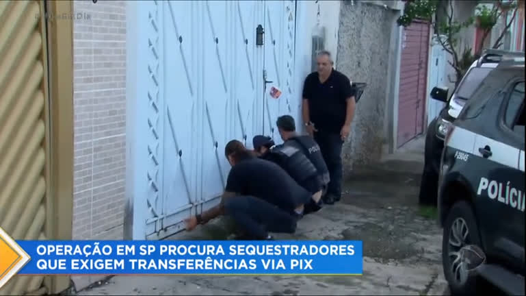 Vídeo: Polícia de SP faz operação contra integrantes da quadrilha do Pix