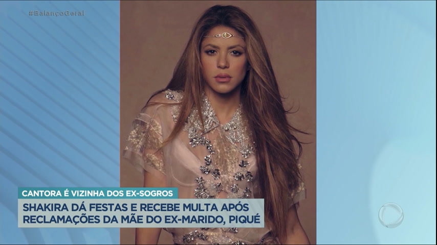 Vídeo: Shakira é multada pela mãe de Piqué após provocações
