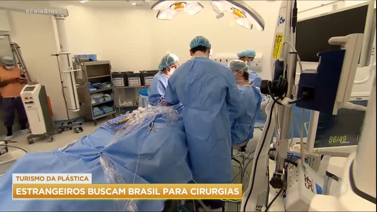 Vídeo: Qualificação de cirurgiões brasileiros atrai estrangeiros que querem fazer plástica