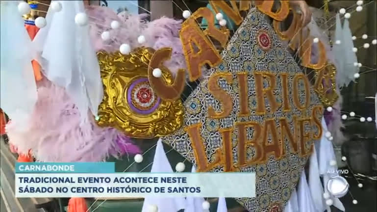 Vídeo: Sábado é dia de Carnabonde em Santos