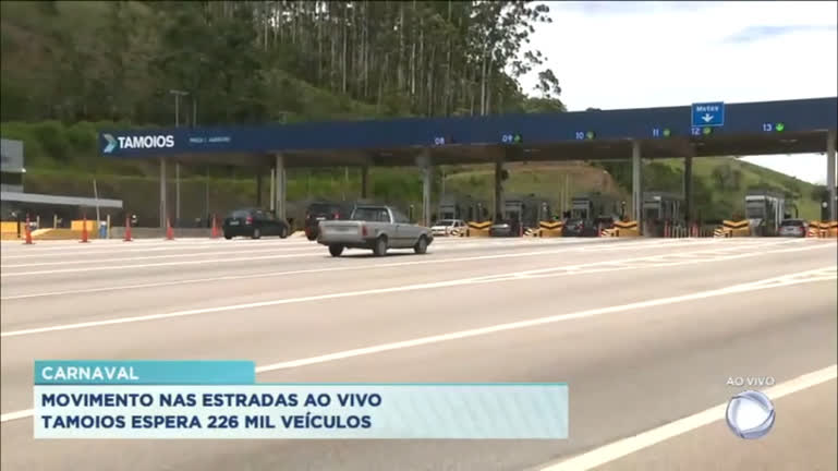 Vídeo: Rodovia dos Tamoios espera mais de 220 mil veículos