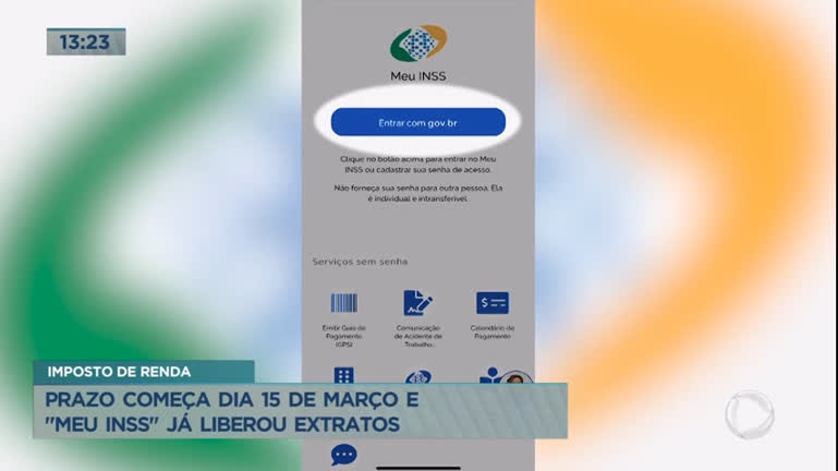 Vídeo: Aplicativo do INSS libera extratos para declaração do Imposto de Renda