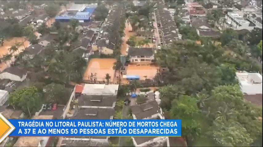 Vídeo: Major da Defesa Civil fala sobre trabalho de resgate de vítimas das chuvas no litoral paulista
