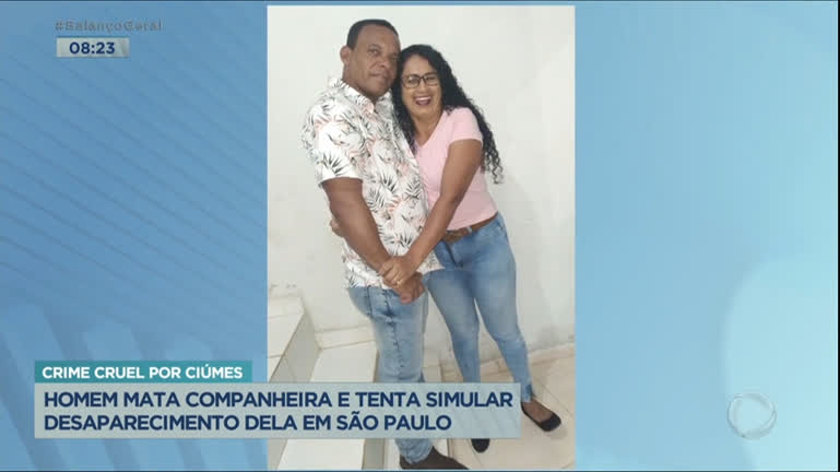 Vídeo: Homem é preso por matar a própria esposa em São Paulo