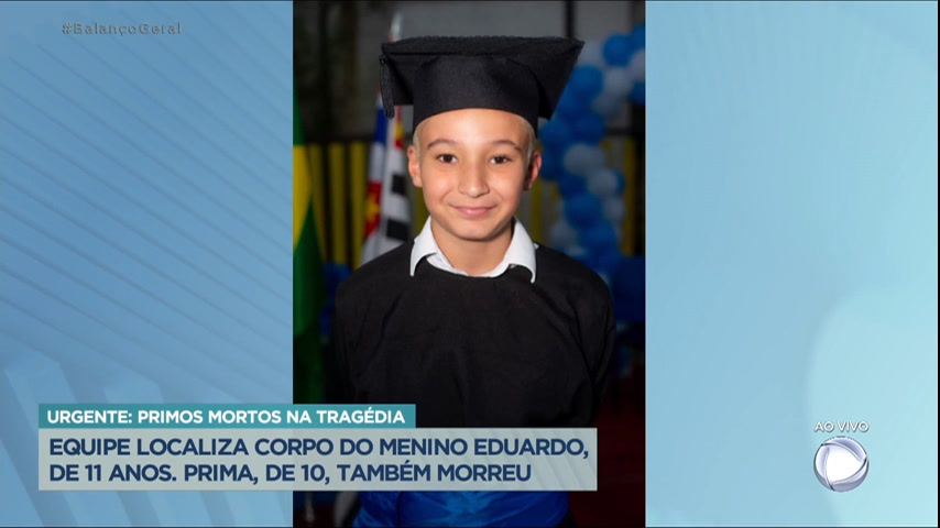 Vídeo: Equipes localizam corpo do menino Eduardo em São Sebastião