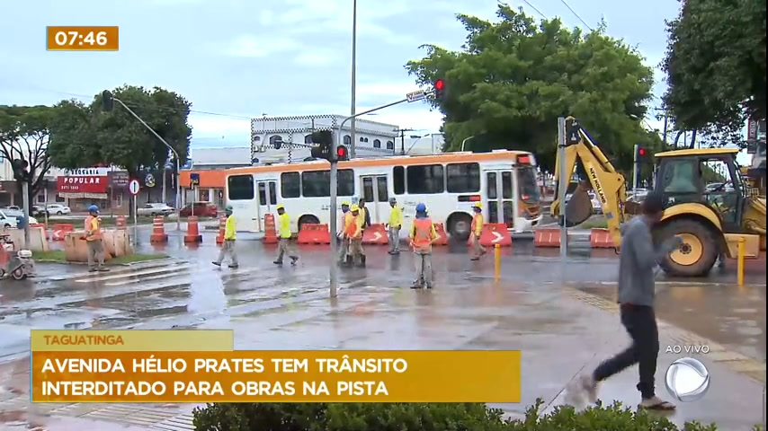 Vídeo: Avenida Hélio Prates tem trânsito interditado a partir desta quarta (22)