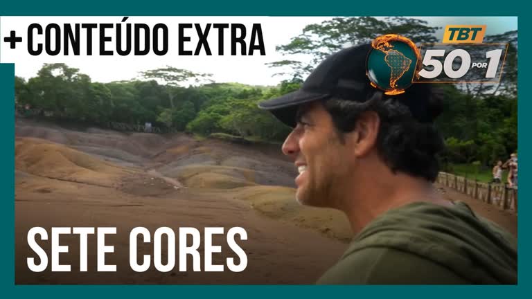 Vídeo: TBT 50 por 1 | Terra com sete cores? Conheça o ponto turístico mais famoso das Ilhas Maurício