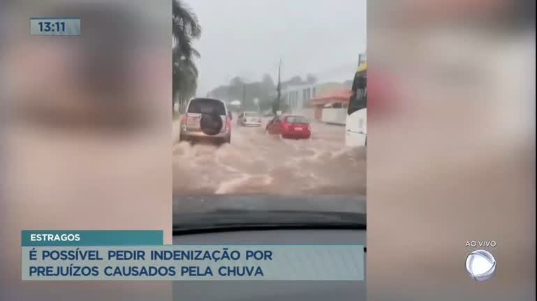 Vídeo: É possível pedir indenização por prejuízos causados pela chuva?