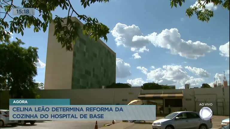 Vídeo: Celina Leão determina reforma da cozinha do Hospital de Base
