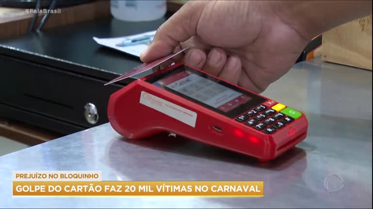 Vídeo: 20 mil tentativas de compras criminosas foram registradas no Carnaval