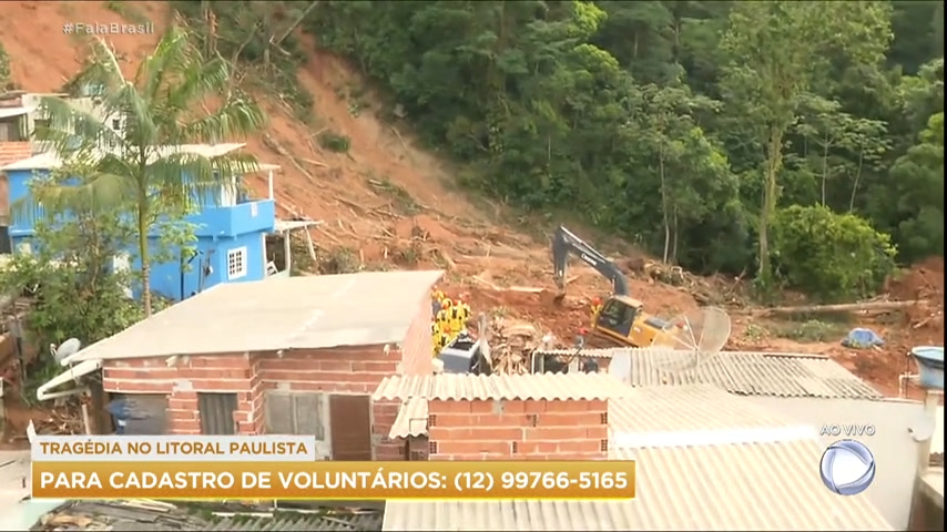 Vídeo: Prefeitura de São Sebastião recruta médicos voluntários para ajudar vítimas de deslizamentos