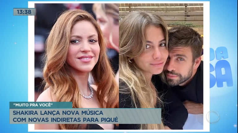 Vídeo: Shakira lança música com novas indiretas para Piqué