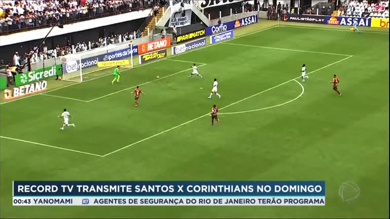 Vídeo: Paulistão 2023: Santos enfrenta o Corinthians no próximo domingo (26)