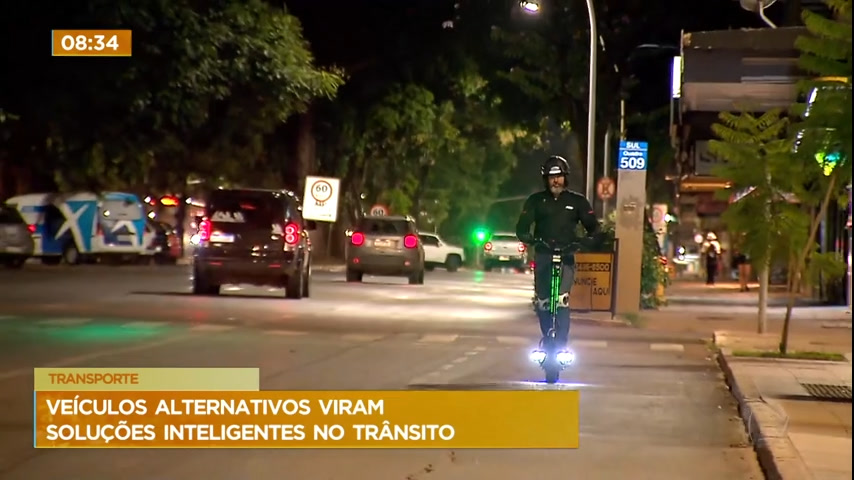 Vídeo: Veículos alternativos viram soluções inteligentes no trânsito