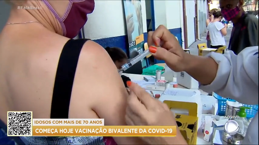 Vídeo: Brasil começa a aplicar vacina bivalente contra covid-19 nesta segunda (27)