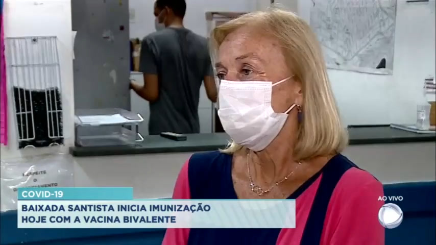 Vídeo: Vacina Bivalente contra a Covid chega na Baixada Santista