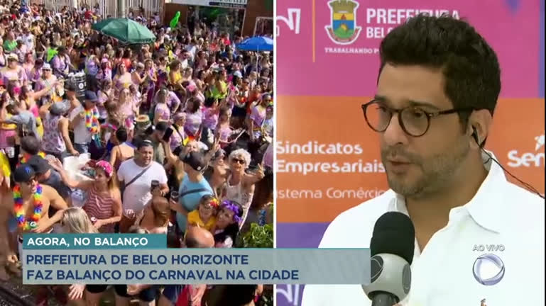 Vídeo: Prefeitura de Belo Horizonte divulga balanço do Carnaval