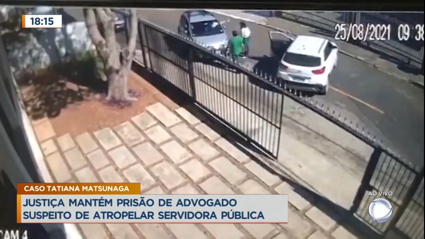 Vídeo: Justiça mantém prisão de advogado suspeito de atropelar servidora pública no DF