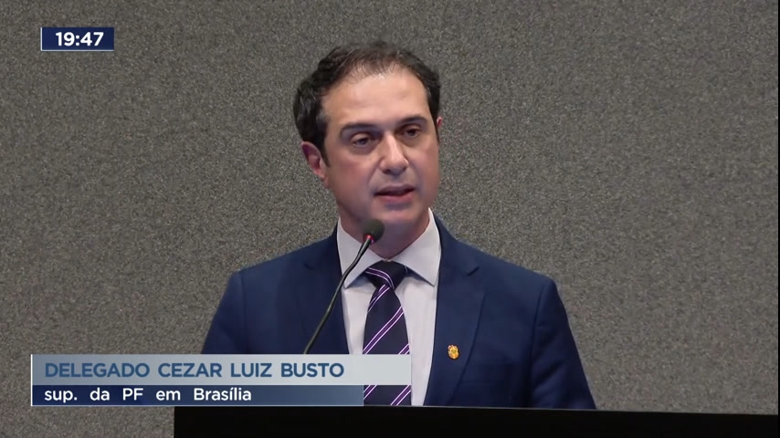 Vídeo: Cezar Luiz é o novo superintendente regional da PF em Brasília