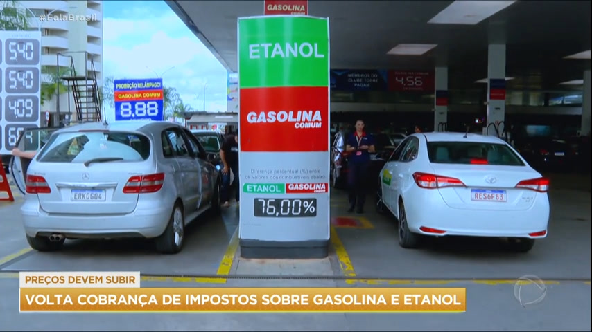 Vídeo: Governo confirma volta de impostos sobre gasolina e etanol