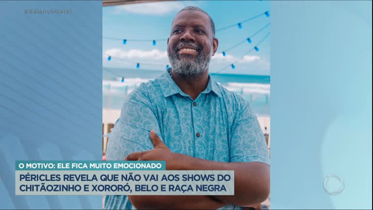 Vídeo: Péricles diz que tem motivo especial para não ir aos shows de Belo e Chitãozinho e Xororó