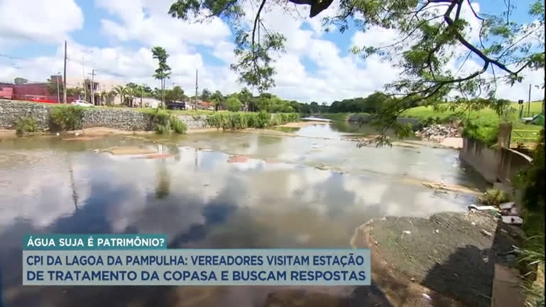 Vereadores visitam sistema de tratamento da Copasa no Rio das