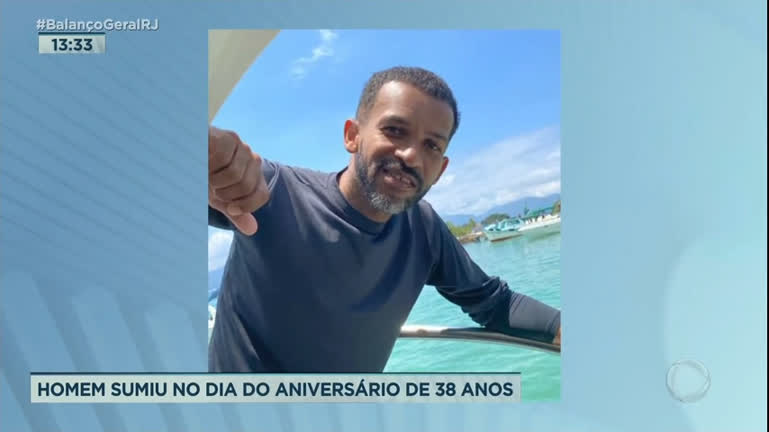 Vídeo: Homem desaparece no dia do aniversário na Baixada Fluminense