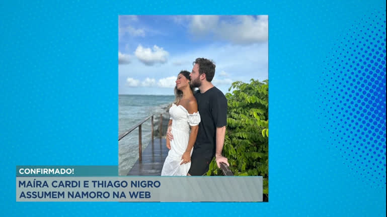 Vídeo: A Hora da Venenosa: Maíra Cardi e Thiago Nigro assumem relacionamento