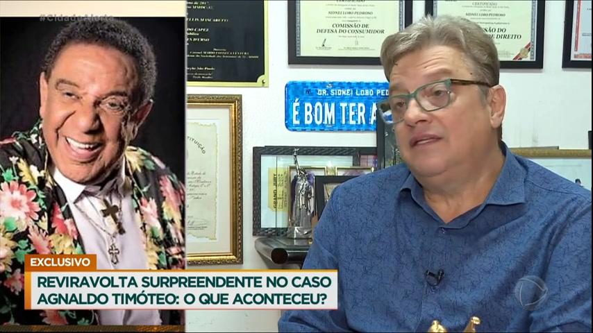 Vídeo: Reviravolta: Sidnei Lobo decide abrir mão da guarda de filha de Agnaldo Timóteo