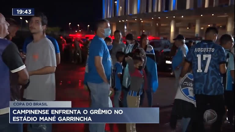 Mais um jogo em Brasília: Campinense e Grêmio será no Mané Garrincha