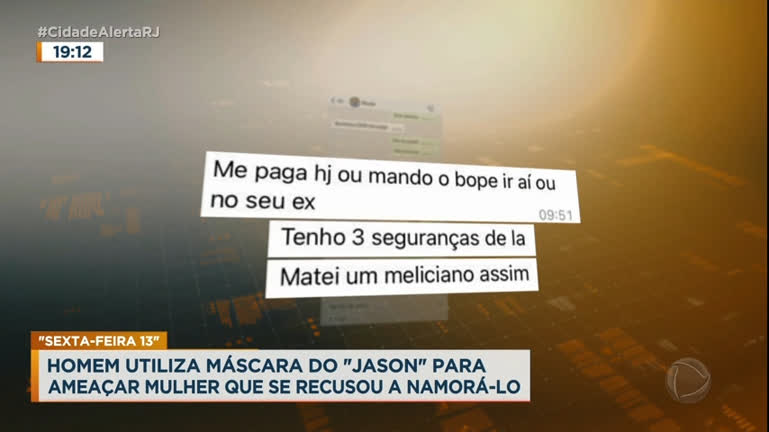 Vídeo: "Me paga ou mando o Bope aí", disse homem preso por ameaçar mulher que não quis namorar com ele