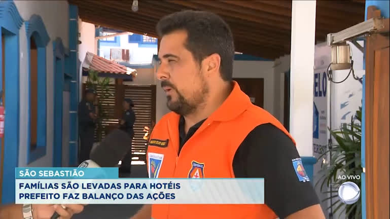 Vídeo: São Sebastião começa a transferir moradores