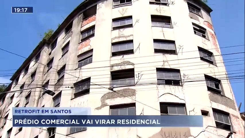Vídeo: Retrofit tem obras iniciadas em Santos.