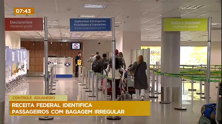 Vídeo: Saiba como é feito o trabalho de fiscalização do que entra e sai do Brasil por transporte aéreo