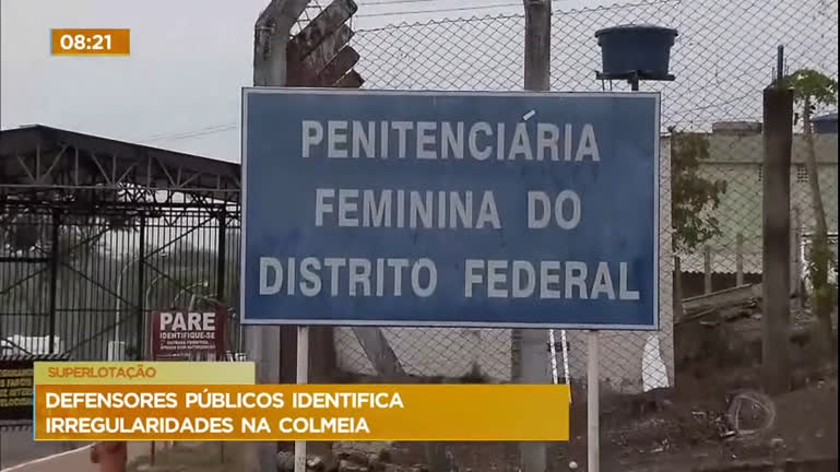 Vídeo: Defensoria Pública aponta irregularidades na penitenciária feminina do DF
