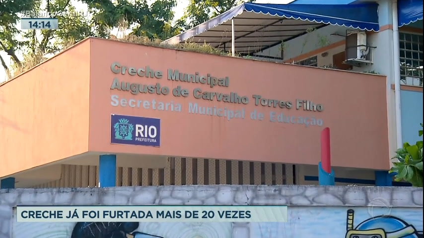 Vídeo: Creche municipal é furtada mais de 20 vezes em Curicica, no Rio