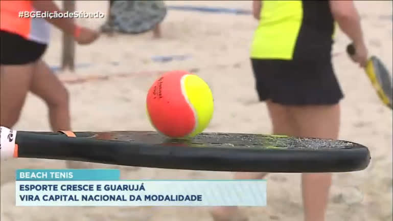 Vídeo: Beach Tennis ganha o Brasil e conquista a Baixada Santista.