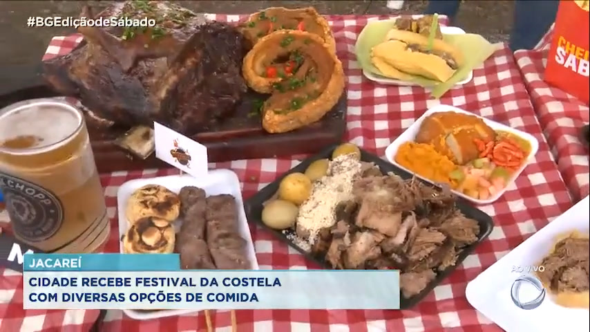 Vídeo: Festival da Costela atrai amantes da carne em Jacareí.