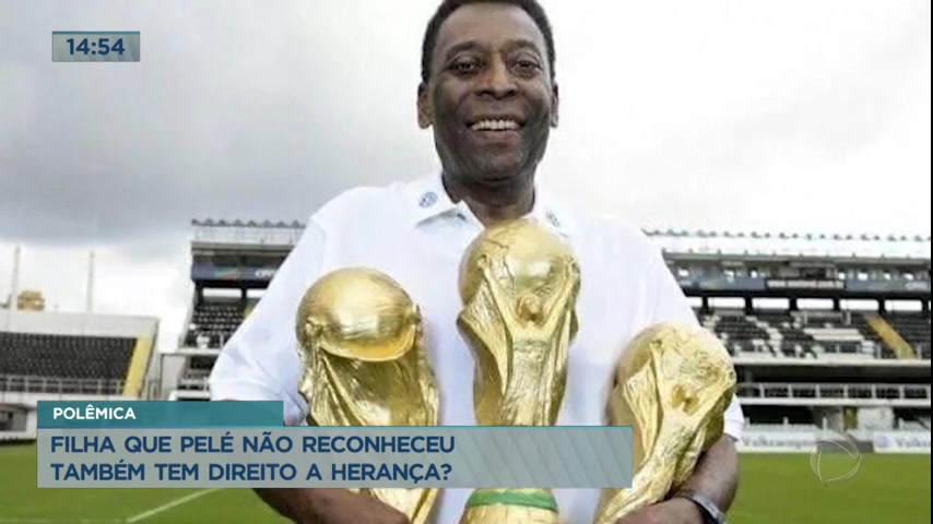 Vídeo: Filha que Pelé não reconheceu também tem direito a herança?