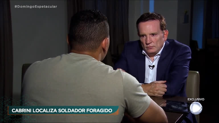 Vídeo: Cabrini fica frente a frente com o soldador que ateou fogo ao marido de uma colega de trabalho