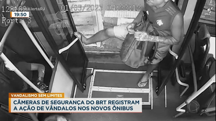 Vídeo: Prefeitura do Rio registra cerca de 50 casos de vandalismo em novos BRTs