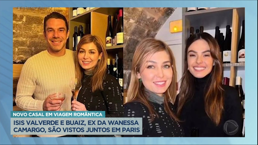 Vídeo: Isis Valverde e ex-marido de Wanessa Camargo são flagrados em Paris