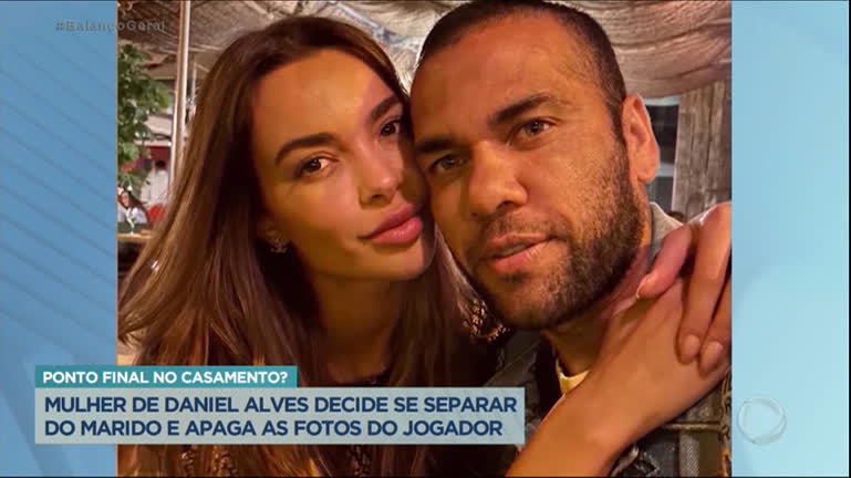Vídeo: Modelo Joana Sanz decide se separar de Daniel Alves