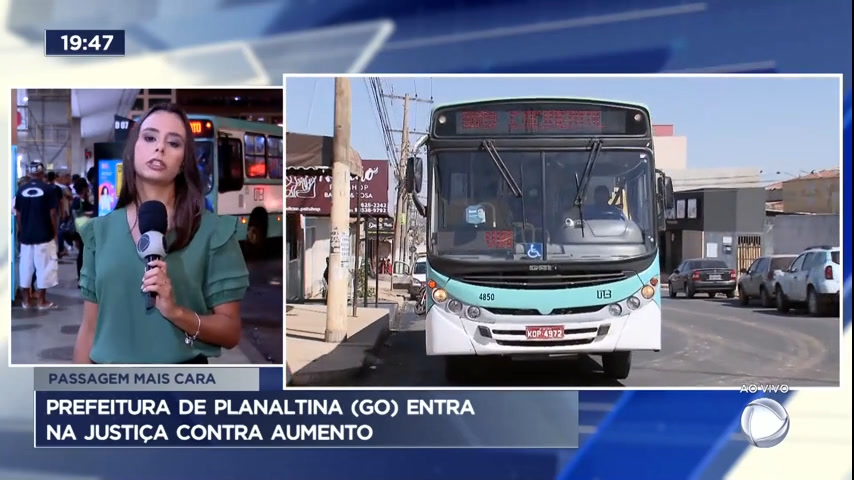 Vídeo: Prefeitura de Planaltina entra contra aumento das passagens de ônibus