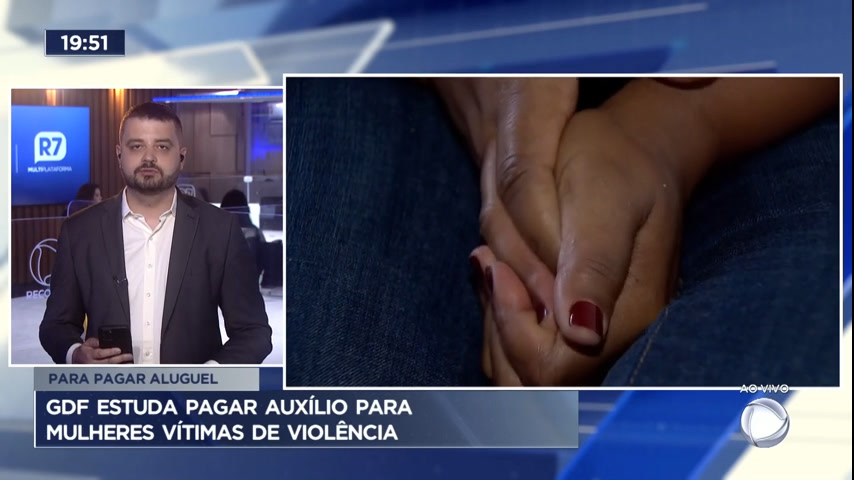 Vídeo: DF estuda pagar auxílio-aluguel para mulheres vítimas de violência
