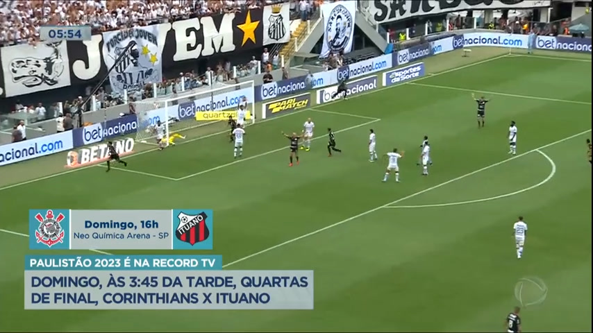 Vídeo: Paulistão: Record TV mostra Corinthians x Ituano no próximo domingo (12)