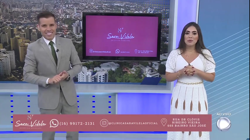 Vídeo: Sara Vilela - Balanço Geral - Exibido 07/03/2023