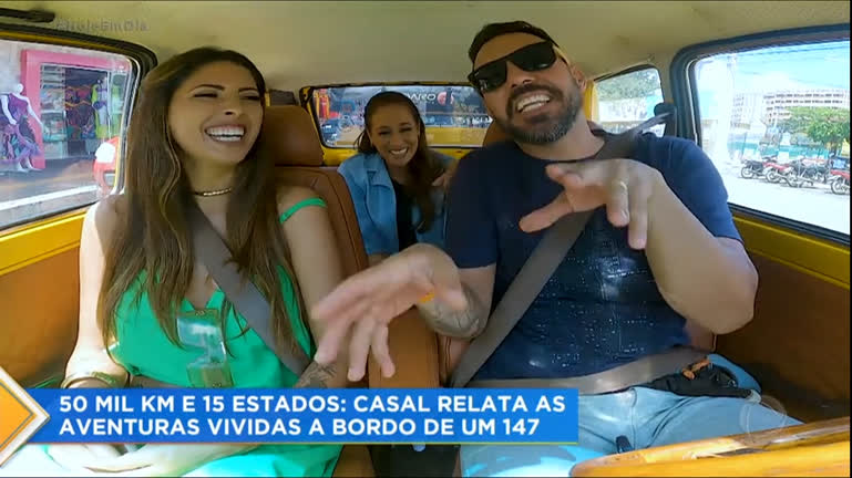 Vídeo: Personagens do Brasil: Renata Alves mostra rotina de família que vive em carro antigo