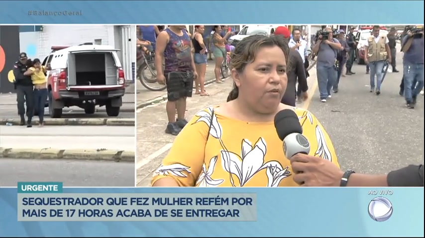 Vídeo: Balanço Geral conversa com mãe de mulher que foi feita refém por mais de 17 horas no Pará